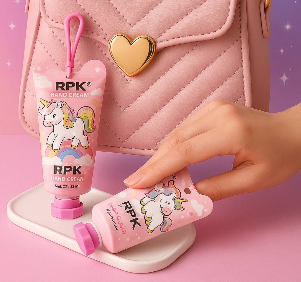 کرم دست RPK طرح یونیکون و کرومی